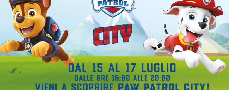 Paw Patrol City a Le Befane di Rimini