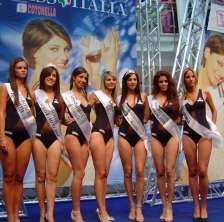 Le fasce di Miss Italia 2007